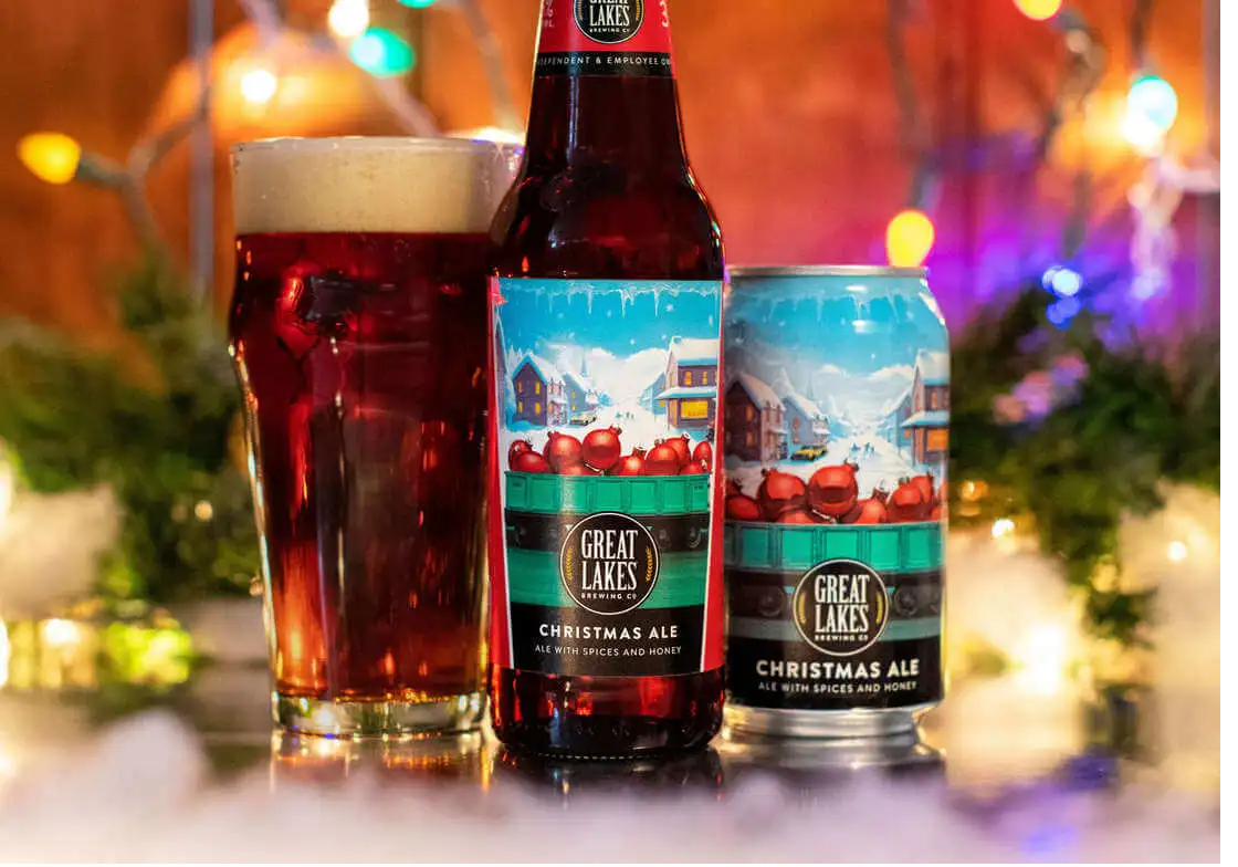 Great Lakes Christmas Ale at CV Spirits near North Randall Ohio